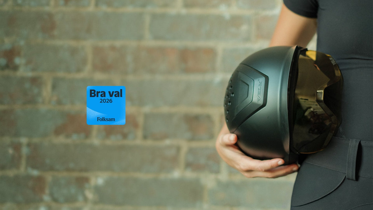 Folksams ridhjälmstest 2026: YELM Hybrid Helmet 2.0 får märkningen Bra val
