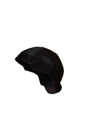 Black Junior Riding Helmet Bundle size 52/53 with Thin Inner Liner for secure fit and breathability
